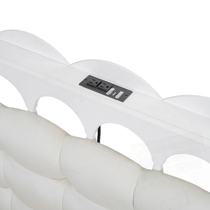 Lit Plateforme de Rangement en Bois avec 2 Grands Tiroirs et Lit Gigogne Jumeau XL