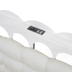 Lit Plateforme de Rangement en Bois avec 2 Grands Tiroirs et Lit Gigogne Jumeau XL
