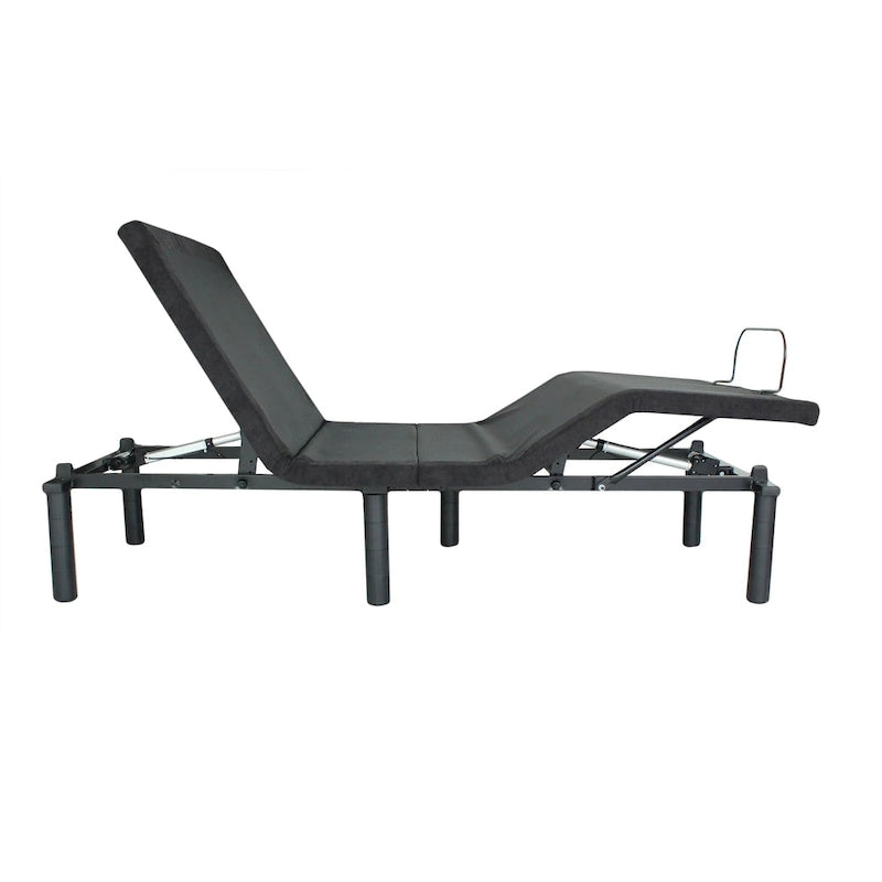 Sommier Électrique Réglable Noir Antique Twin XL avec Télécommande