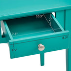 Table d'appoint en bois à 1 tiroir Daniella