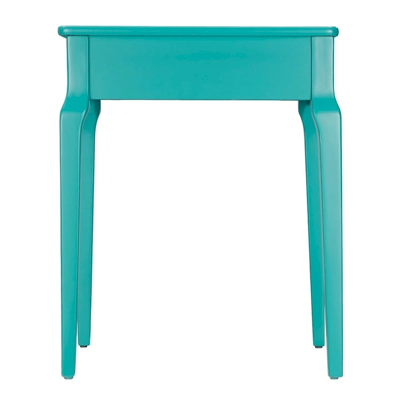 Table d'appoint en bois à 1 tiroir Daniella