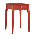 Table d'appoint en bois à 1 tiroir Daniella