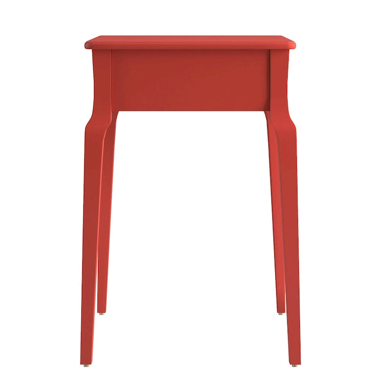 Table d'appoint en bois à 1 tiroir Daniella