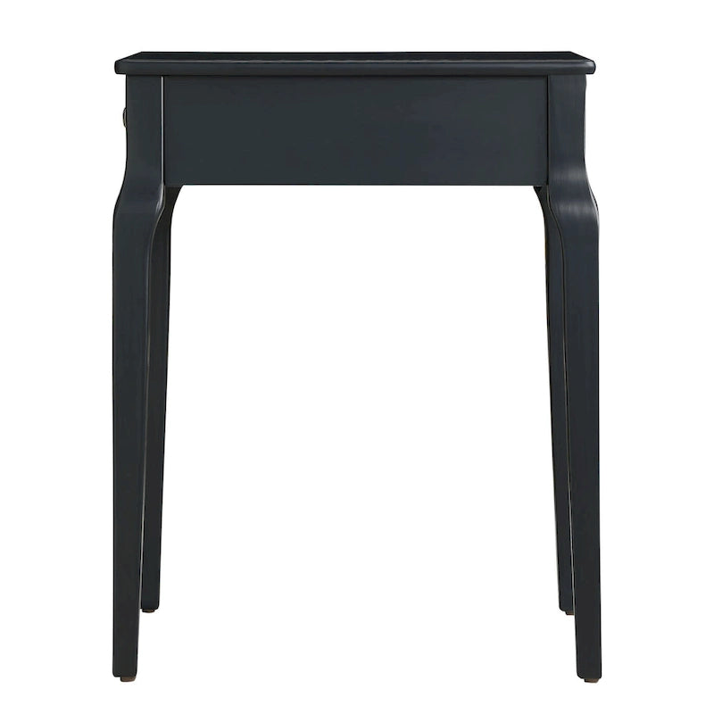 Table d'appoint en bois à 1 tiroir Daniella