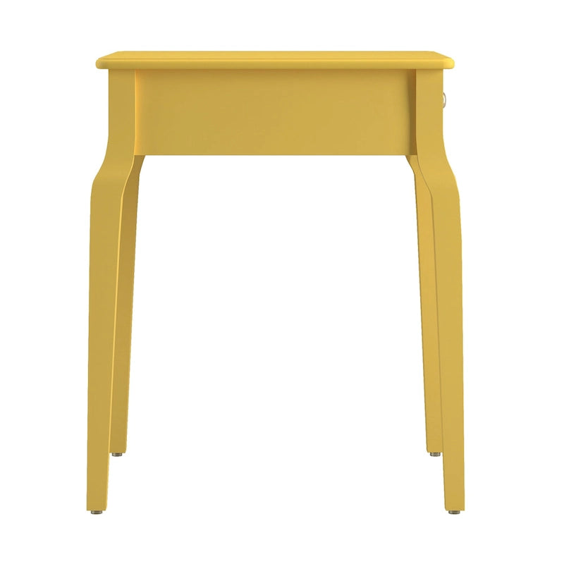 Table d'appoint en bois à 1 tiroir Daniella
