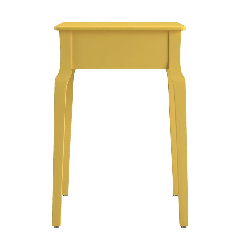 Table d'appoint en bois à 1 tiroir Daniella