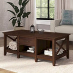 Table basse avec rangement et tiroirs