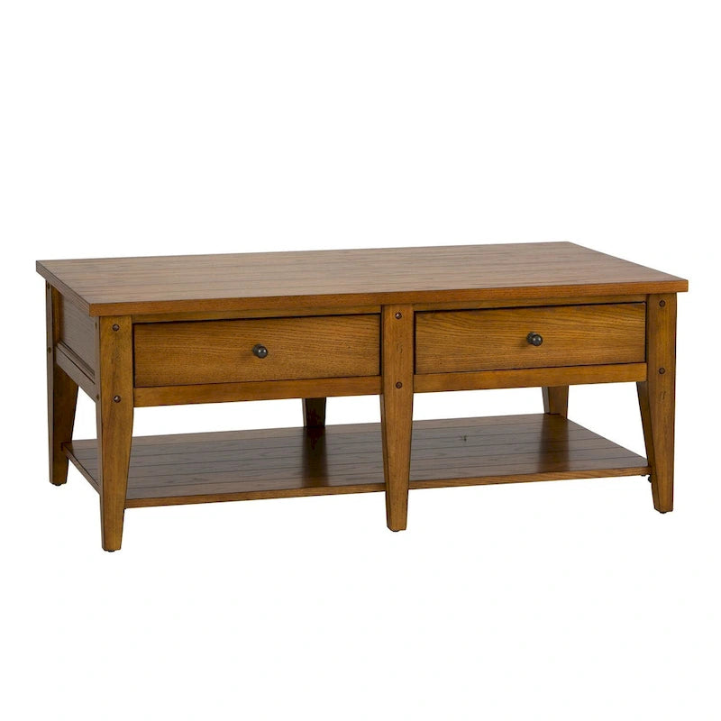 Table basse en chêne Lake House