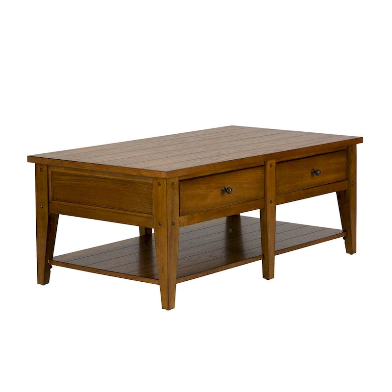 Table basse en chêne Lake House