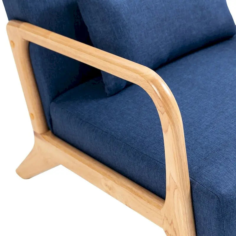 Fauteuil rembourré avec coussin Chaises d'appoint modernes - 25,8L x 28,7H x 32,3P
