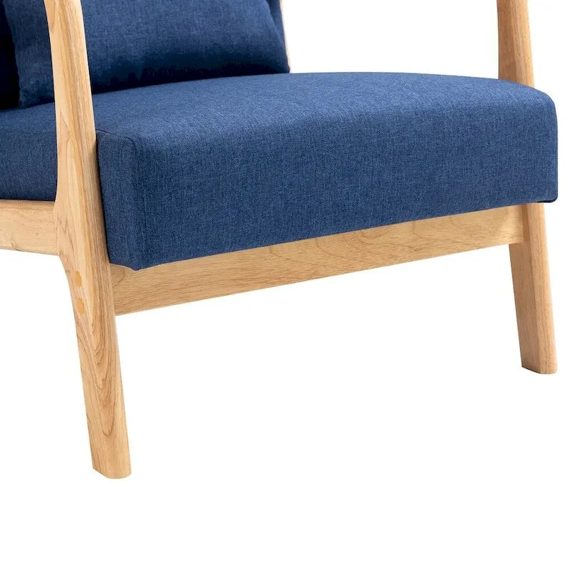 Fauteuil rembourré avec coussin Chaises d'appoint modernes - 25,8L x 28,7H x 32,3P
