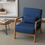 Fauteuil rembourré avec coussin Chaises d'appoint modernes - 25,8L x 28,7H x 32,3P