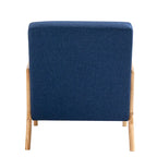 Fauteuil rembourré avec coussin Chaises d'appoint modernes - 25,8L x 28,7H x 32,3P