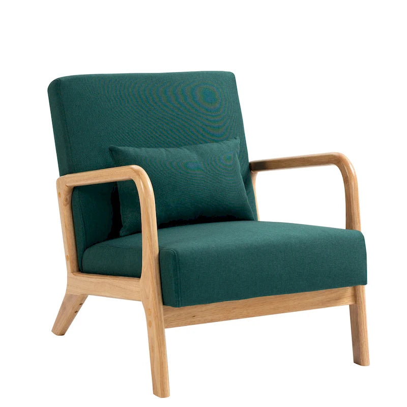 Fauteuil rembourré avec coussin Chaises d'appoint modernes - 25,8L x 28,7H x 32,3P