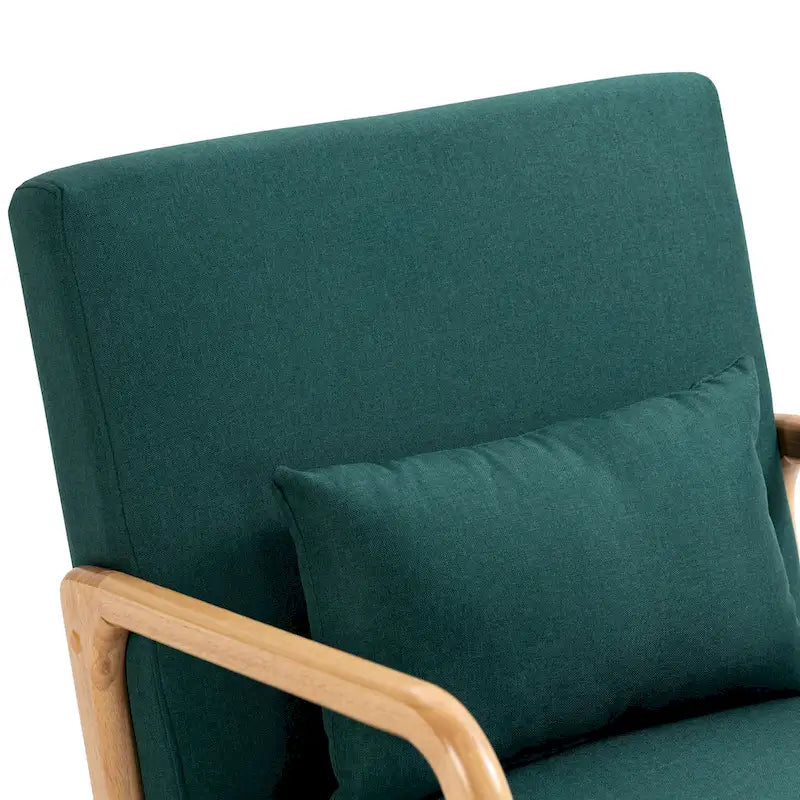 Fauteuil rembourré avec coussin Chaises d'appoint modernes - 25,8L x 28,7H x 32,3P