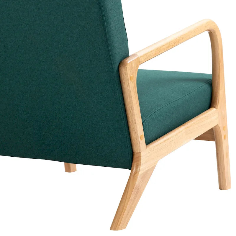 Fauteuil rembourré avec coussin Chaises d'appoint modernes - 25,8L x 28,7H x 32,3P