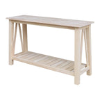 Console/Table basse en bois massif Surrey