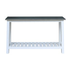 Console/Table basse en bois massif Surrey