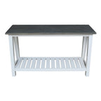 Console/Table basse en bois massif Surrey