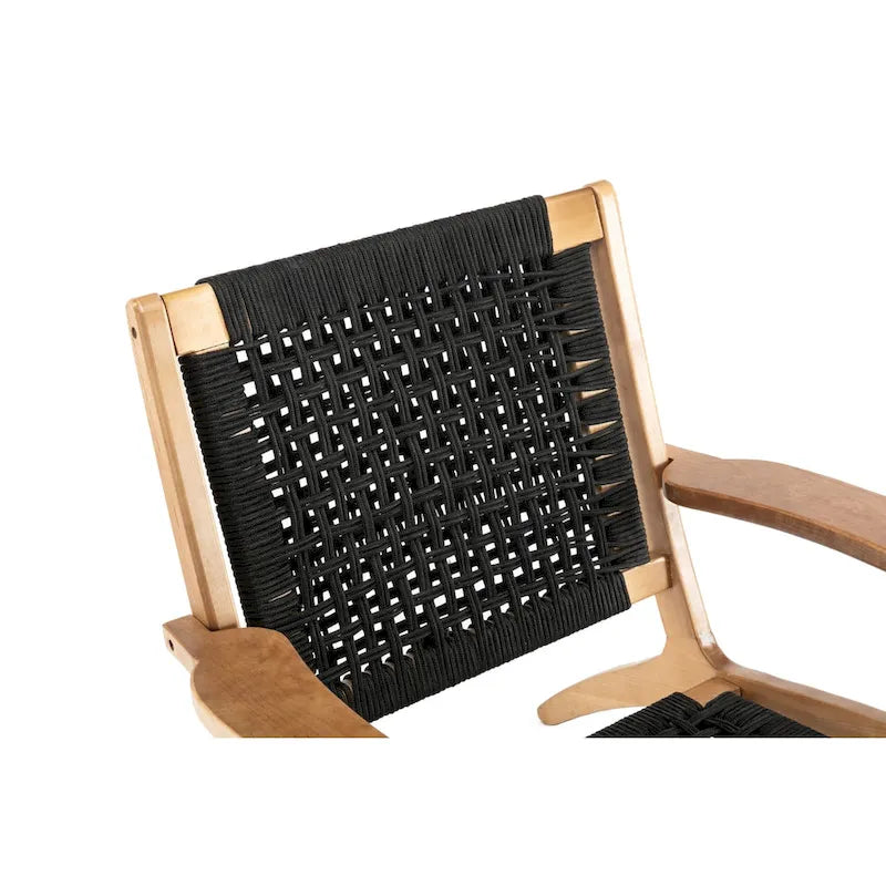 Fauteuil d'appoint tressé