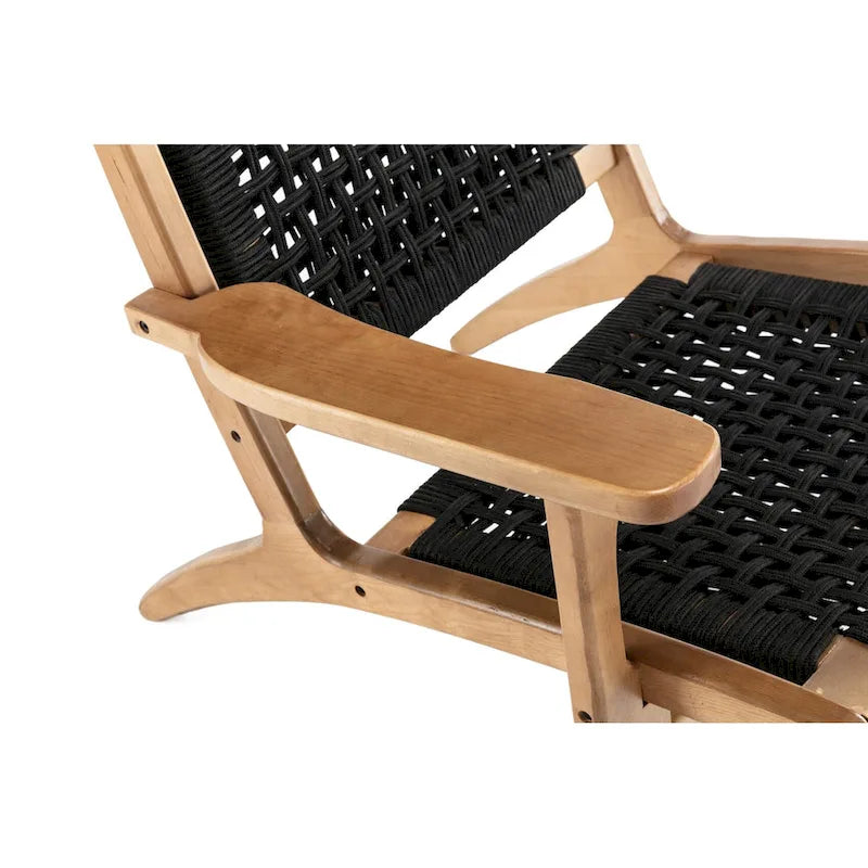 Fauteuil d'appoint tressé