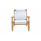 Fauteuil d'appoint tressé