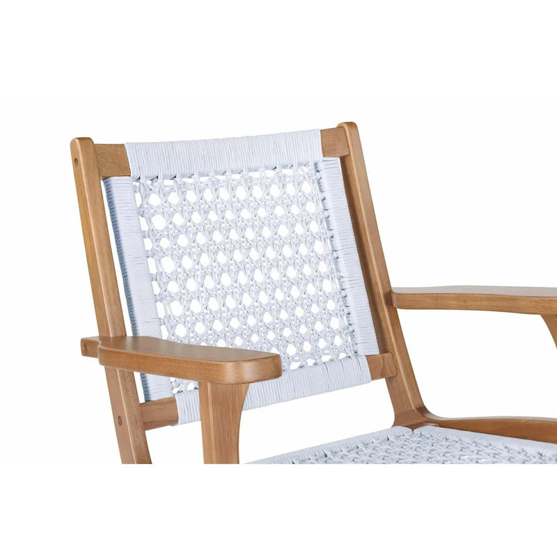 Fauteuil d'appoint tressé