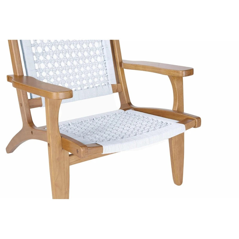 Fauteuil d'appoint tressé