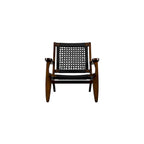 Fauteuil d'appoint tressé