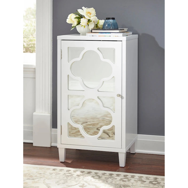 Meuble d'appoint à miroir