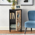 Meuble d'appoint à miroir