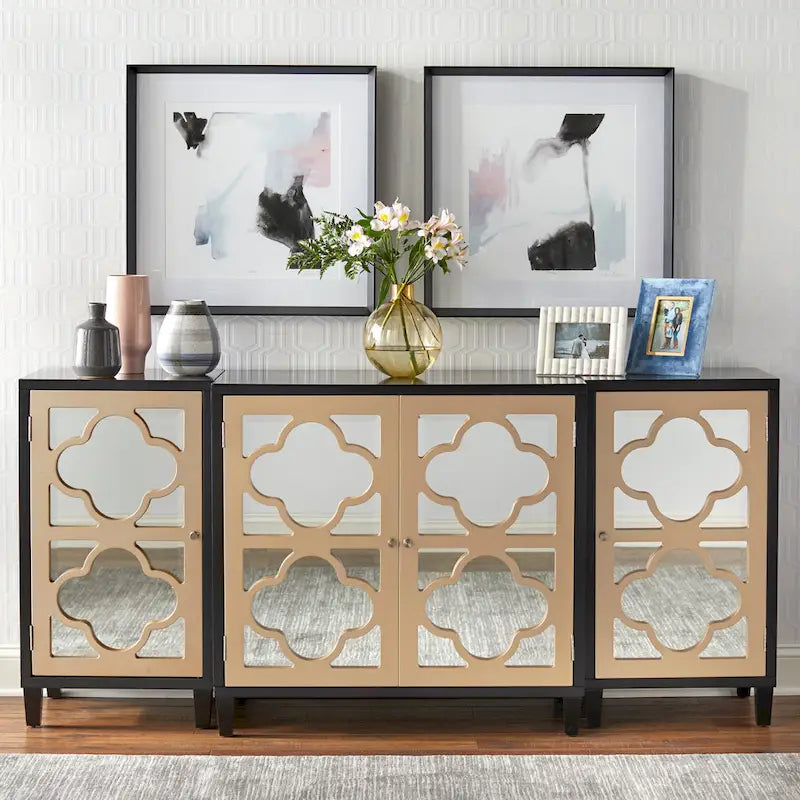 Meuble d'appoint à miroir