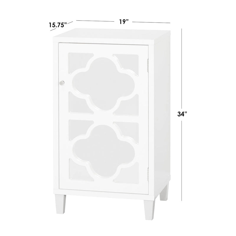 Meuble d'appoint à miroir