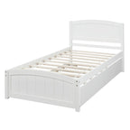 Lit plateforme simple avec lit gigogne