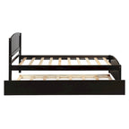 Lit plateforme simple avec lit gigogne