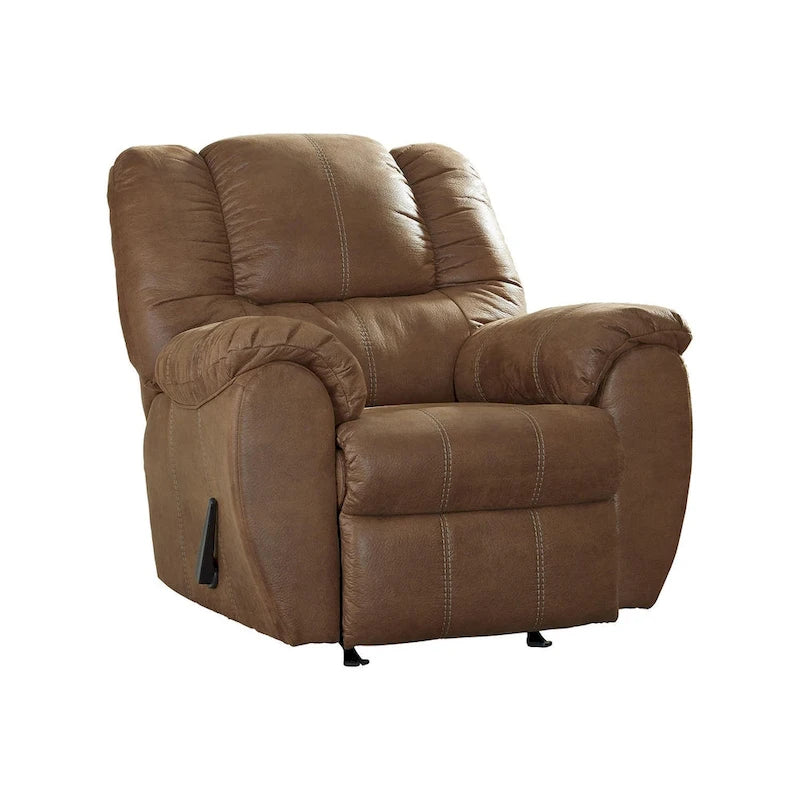 Fauteuil inclinable contemporain Rocker marron
