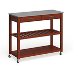 Dessert/îlot de cuisine en granit massif – 17p x 43L x 35H