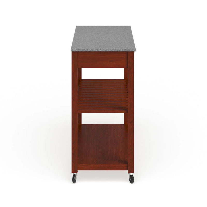Dessert/îlot de cuisine en granit massif – 17p x 43L x 35H