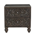 Commode de nuit en bois de manguier