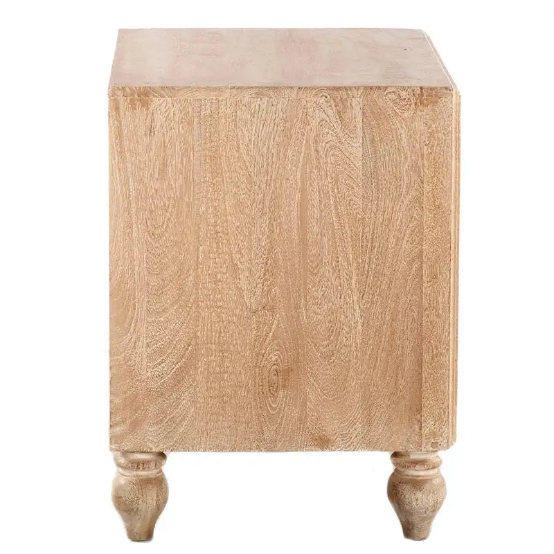 Commode de nuit en bois de manguier