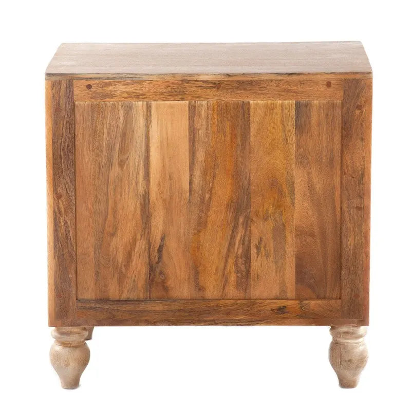 Commode de nuit en bois de manguier