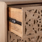 Commode de nuit en bois de manguier