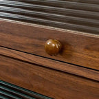 Meuble de rangement de bureau avec portes vitrées modernes, bibliothèque anti-poussière