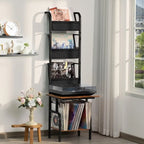 Meuble de tourne-disque haut - 50 x 39 x 144 cm