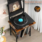 Meuble de tourne-disque haut - 50 x 39 x 144 cm