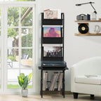 Meuble de tourne-disque haut - 50 x 39 x 144 cm