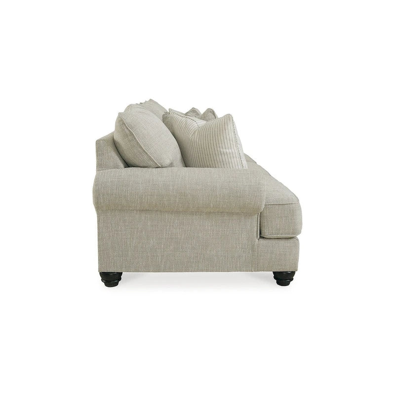 Canapé beige - 98L x 44P x 40H