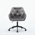 Chaise de bureau en velours