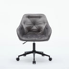 Chaise de bureau en velours