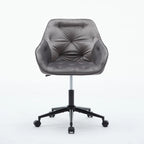 Chaise de bureau en velours